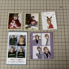 矢花黎　切り抜き　証明写真　メロかるた　推しお守り　4カット　推しのレコメンド