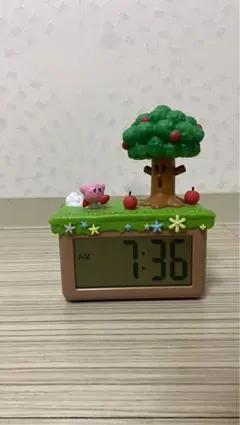 星のカービィ 一番くじ GREEN GREENSな目覚まし時計 - メルカリ