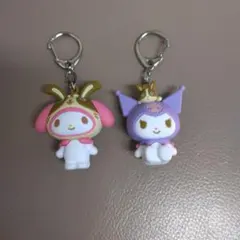 宇佐美コラボ　マイメロディ 立体キーホルダー 2個セット