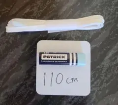 PATRICK パトリック スニーカー 靴紐 ホワイト 110cm　シューレースのサムネイル