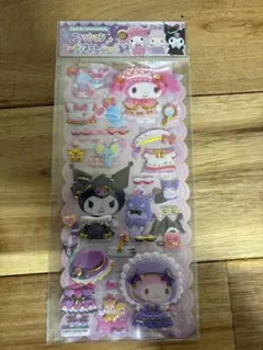 【正規品】ファッションコーディネートシール マイメロディ クロミ ピア