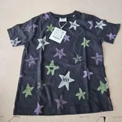 新品　ZARAキッズ 星柄 Tシャツ 100　ダークグレー