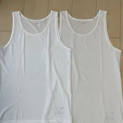 AIRism ホワイト タンクトップ Mサイズ 2枚セット