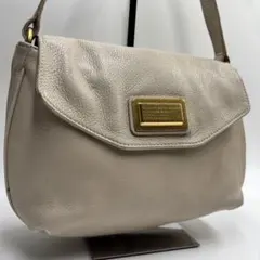 良品✨マークバイマークジェイコブス レザー ショルダーバッグ アイボリーのサムネイル