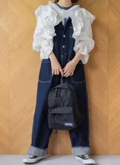 SOMETHING × FREAK’S STORE 別注　ボタンフライサロペット