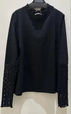ハイネックレースカットソー ✨エウルキューブ