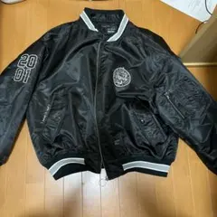 MARK GONZALES MA-1ジャケット Lサイズ ブラック