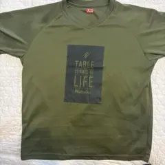 Nittaku 卓球 Tシャツ カーキ Mサイズ