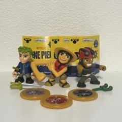 ワンピース ミニフィギュア　Netflix 3点