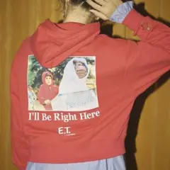 【新品 タグ付き】ロデオクラウンズ E.T. スウェットパーカー ユニセックス