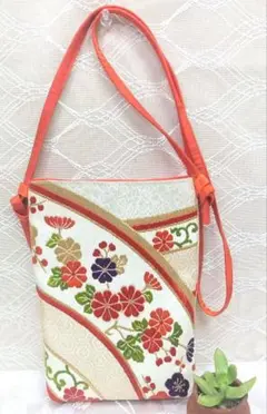 なごみ様専用　手作り　スマホショルダー　着物リメイク　スマホポシェット