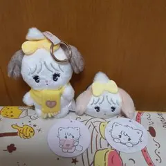 Lil ala mode あったかマフラーマスコットミニがまぐちスフレ