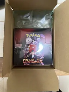 ポケモンカードゲーム ロケット団の栄光 シュリンク付き1BOX ポケカ 未開封