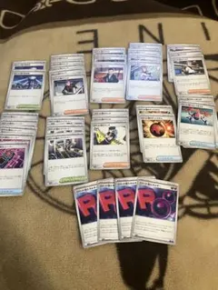 ロケット団のグッズ　サポートまとめ売り