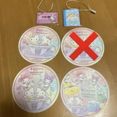 サンリオ 非売品コースターとショップおまけ