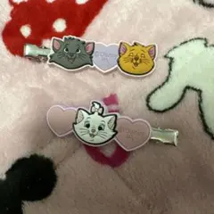 ディズニー マリー オスカー ヘアクリップ 2個セット