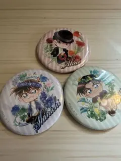 名探偵コナン 花冠 缶バッジセット