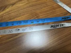 StrayKids RUN IT 실버 테이프 후쿠오카 2개