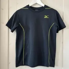 MIZUNO ミズノ　160 Tシャツ 刺繍ロゴ スポーツウェア　激安　ネイビーのサムネイル