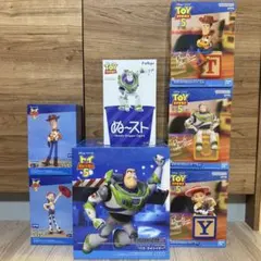 トイストーリー フィギュア8個セット未開封 まとめ売り バズ ウッディ