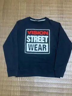 VISION STREET WEAR ブラック トレーナー Mサイズ