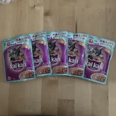 칼칸 키튼 피쉬 믹스 70g 5팩 세트