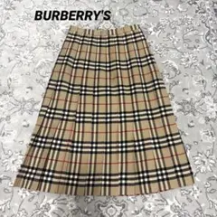 【大人気】バーバリー Burberry ノバチェック ロングスカート プリーツのサムネイル