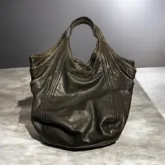kooba レザーショルダーバッグ ブラック スタッズのサムネイル