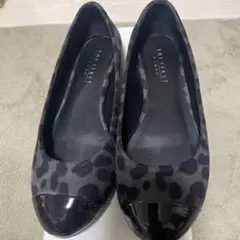 THE FIRST ヒョウ柄 バレエシューズ