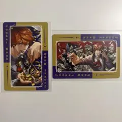 ジャンケットバンク 特典　真経津晨　トランプ風カード　2枚セット
