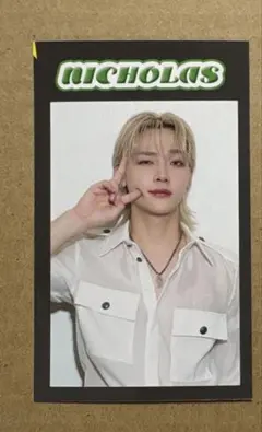 CanCam Meets &TEAM ツヤツヤビジュアルカード　NICHOLAS