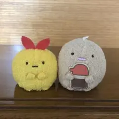 すみっコぐらし ちょこんとマスコット キーチェーン　とんかつ えびふらいのしっぽ
