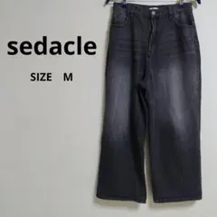 ㉕【トレンド】sedacle セダクル ワイドデニム Mサイズのサムネイル