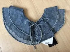 （新品）マーキーズ デニムフリルカラー 付け襟のサムネイル