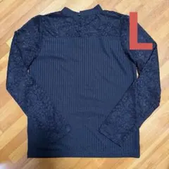 【最終値下げ】未使用⭐︎シアートップス⭐︎ブラック⭐︎レース⭐︎Mサイズ