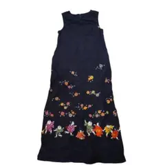 【希少】one's own Opinion　ロング　ワンピース　和柄　日本製