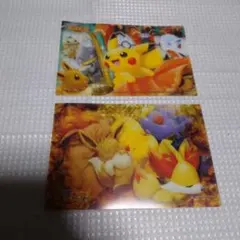 ポケモン　特製クリアカード　秋色パレード　ポケモンセンター
