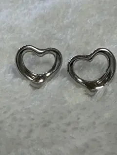 Tiffany & Co. オープンハート ピアス 925両耳