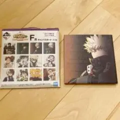 ヒロアカ　一番くじ　F賞　キャンバスボード　爆豪勝己