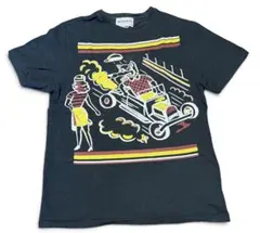 WEIRDO プリントTシャツ ブラック