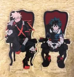 ❤大特価❤　ヒロアカ　緑谷　爆豪　ピザーラ　アクスタ　Ａ賞　２体セット 100体限定】ヒロアカ×ピザーラコラボ 緑谷出久・爆豪勝己 アクスタ2個