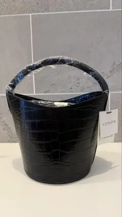 新品タグ付き YONFA レザーbag crocodile