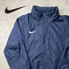 NIKE ナイキ ナイロンジャケット コート ネイビー 紺 フード