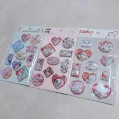 シール　ウォーターシール　セリア　ベイマックス　101匹わんちゃん　プリンセス