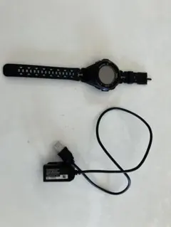 ブラック スポーツスタイル スマートウォッチ 本体