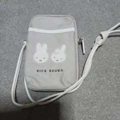 DICK BRUNA ウサギ刺繍 ショルダーバッグ