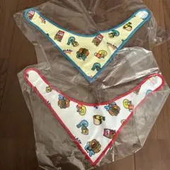 新品 X-girl スタイ よだれかけ エックスガール ベビースタイ 2枚セット