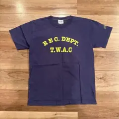 Acoustic クルーネック Tシャツ ネイビー M