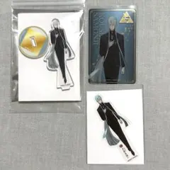 大本丸博 江雪左文字 ミニアクリルスタンド クリアカード クリアステッカー 祝装