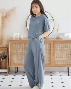 チュチュアンナ　[とにかくさらっと涼しい]極上のとろみロングパンツのサムネイル